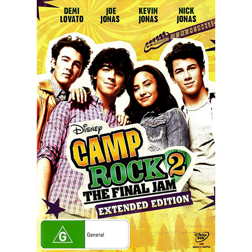 Camp Rock 2: The Final Jam Extended Edition DVD Preowned: Disc Excellent