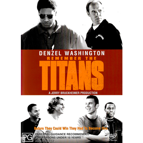 REMEMBER THE TITANS DVD Preowned: Disc Excellent
