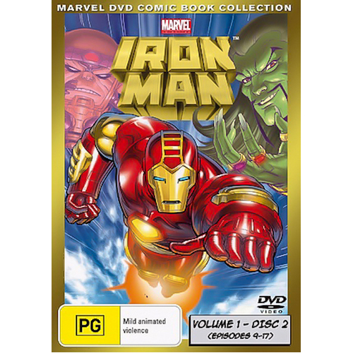 Marvel - Iron Man Volume 1 - Disc 2 DVD Preowned: Disc Excellent