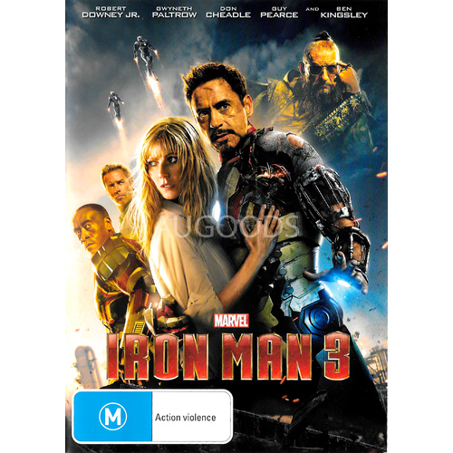 Iron Man 3 - Rare DVD Aus Stock Preowned: Excellent Condition