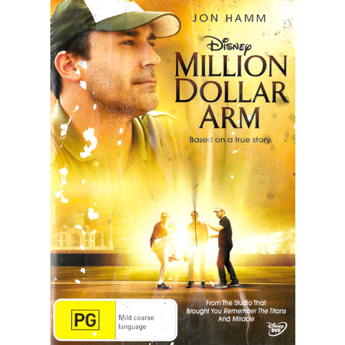 Million Dollar Arm - Rare DVD Aus Stock Preowned: Excellent Condition