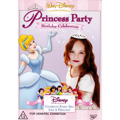Princess Party Volume 1 Birthday Celebration DVD Preowned: Disc Excellent