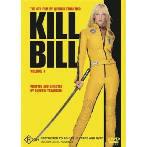 Kill Bill Volume 1 Quentin Tarantino DVD Preowned: Disc Excellent