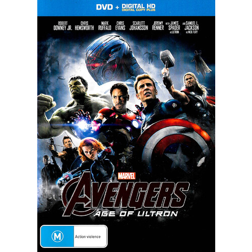 Avengers Age of Ultron (DVD/Digital Copy) - Rare DVD Aus Stock Preowned: Excellent Condition