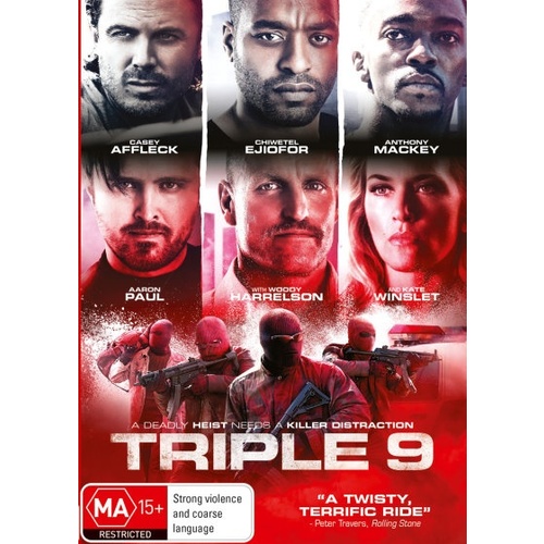 Triple 9 DVD Preowned: Disc Excellent