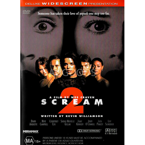 Scream 2 DVD Preowned: Disc Excellent