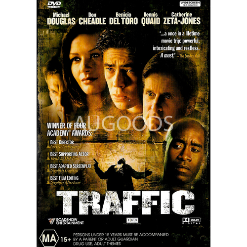 Traffic Michael Douglas Don Cheadle - Rare DVD Aus Stock Preowned: Excellent Condition