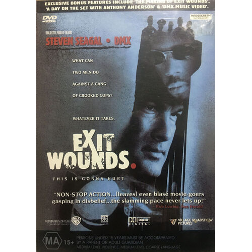 EXIT WOUNDS - Rare DVD Aus Stock Preowned: Excellent Condition