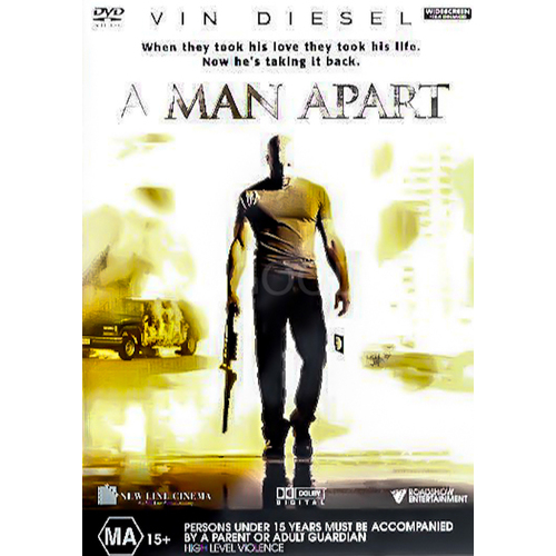 A MAN APART DVD Preowned: Disc Excellent
