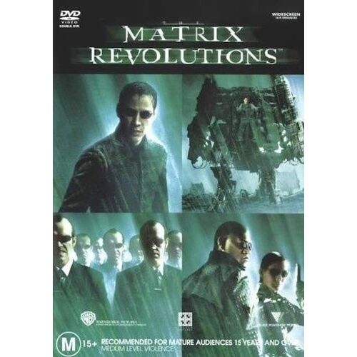 Matrix Revolutions DVD Preowned: Disc Excellent
