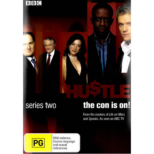 Hustle: Series 2 -DVD Series Rare Aus Stock Preowned: Excellent Condition