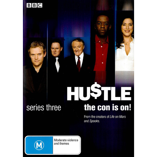 Hustle: Series 3 -DVD Series Rare Aus Stock Preowned: Excellent Condition