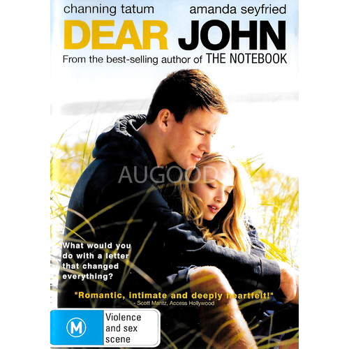 Dear John - Rare DVD Aus Stock Preowned: Excellent Condition