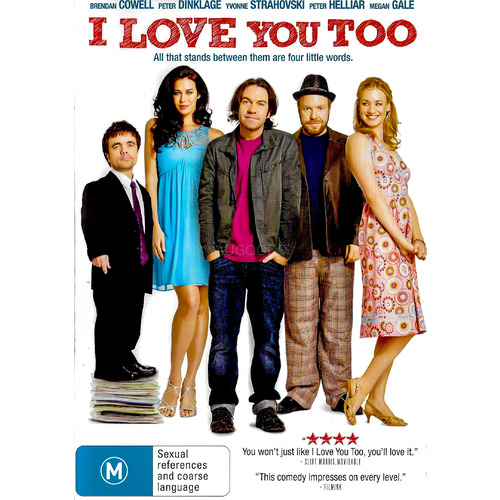 I Love You Too -Rare DVD Aus Stock Comedy Preowned: Excellent Condition