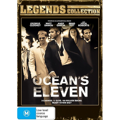 Ocean&#39;s Eleven Legends Collection DVD Preowned: Disc Excellent