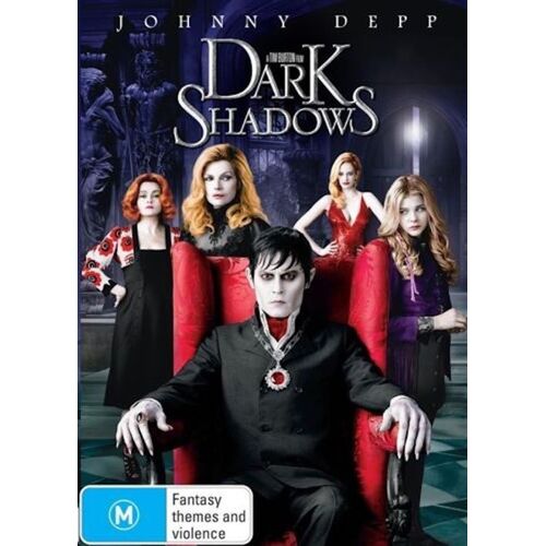 Dark Shadows -Johnny Depp DVD Preowned: Disc Excellent