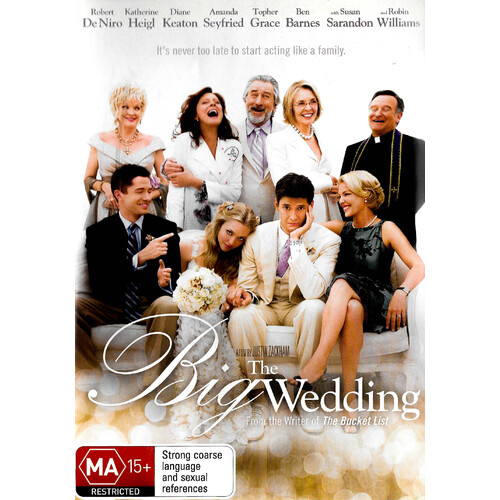 The Big Wedding -Rare Blu-Ray Aus Stock Comedy Preowned: Excellent Condition
