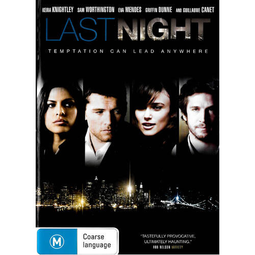 Last Night -Rare Aus Stock Comedy DVD Preowned: Excellent Condition