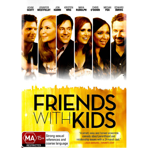 Friends With Kids -Rare Aus Stock Comedy DVD Preowned: Excellent Condition