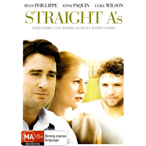 Straight A&#39;s -Rare Aus Stock Comedy DVD Preowned: Excellent Condition
