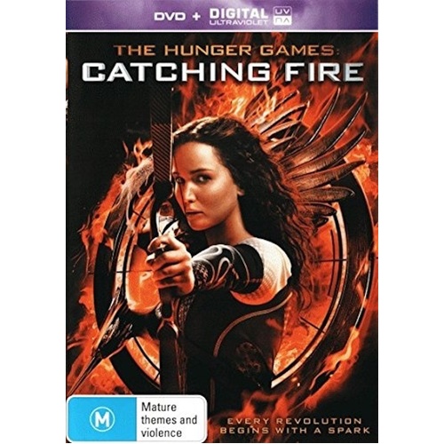 The Hunger Games Catching Fire DVD Preowned: Disc Excellent