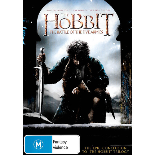 The Hobbit - The Battle of the Five Armies -Rare DVD Aus Stock Preowned: Excellent Condition