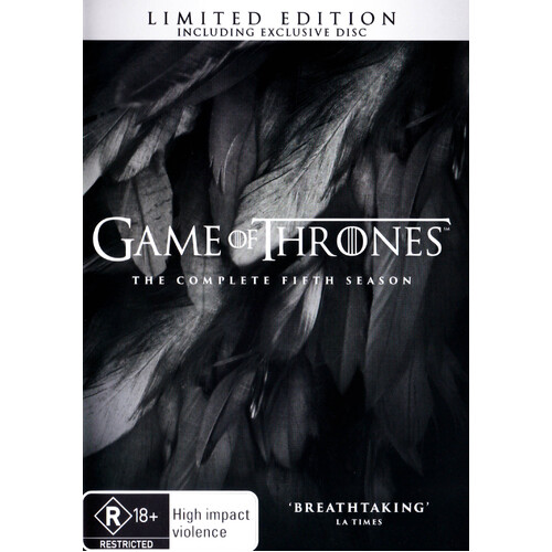 Game Of Thrones - The Complete Fifth Season DVD Preowned: Disc Excellent