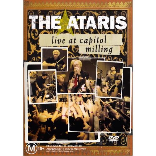 The Ataris Live At Capitol Milling DVD Preowned: Disc Excellent