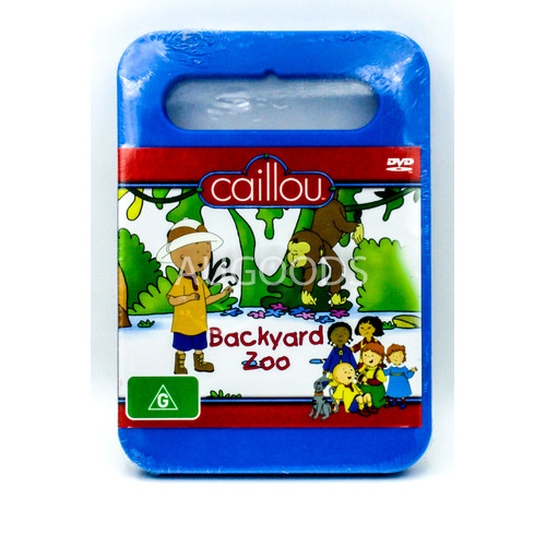 Caillou Backyard Zoo DVD Preowned: Disc Excellent
