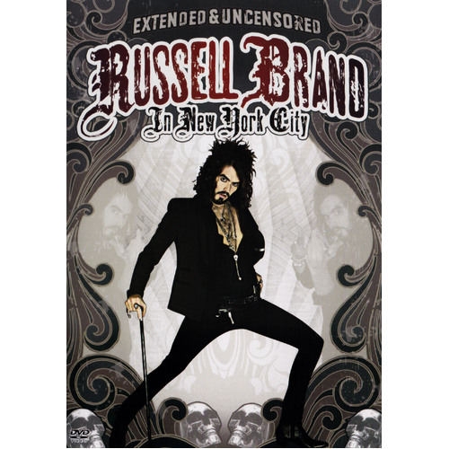 Russell Brand in New York City Extended &amp; Uncensored Region 1 USA DVD Preowned: Disc Excellent