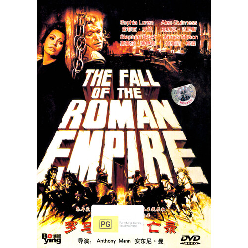 The Fall of the Roman Empire DVD Preowned: Disc Excellent