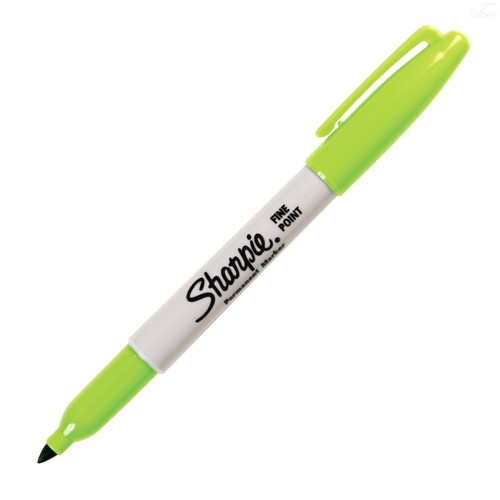 Sharpie Fine Permanent Marker Lime