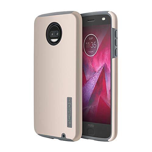 Incipio Motorola Moto Z2 Force DualPro Case, Iridescent Champagne/Gray