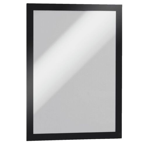 DURABLE MAGAFRAME A6 Self Adhesive 2 Pack Black -CU487001BK