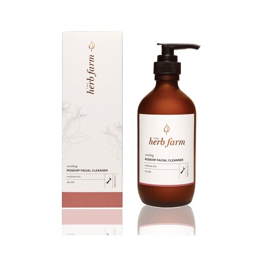 The Herb Farm Enriching Rosehip Facial Cleanser 200ml