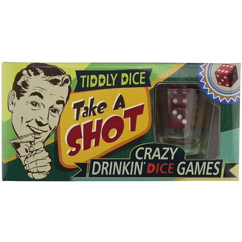 Take A Shot Drinking Games -Tiddly Dice - Cheatwell
