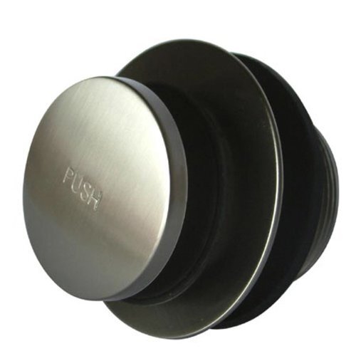 Kingston Brass DTT208 Tip-Toe Bath Tub Drain, Satin Nickel