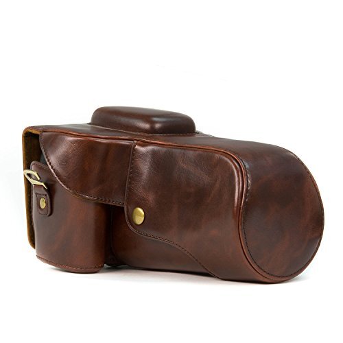 MegaGear Ever Ready Leather Camera Case, Bag - Protective Cover for Canon EOS Rebel T3i