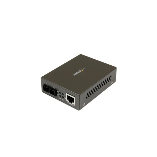 StarTech.com Multi Mode Fiber Ethernet Media Converter Transceiver