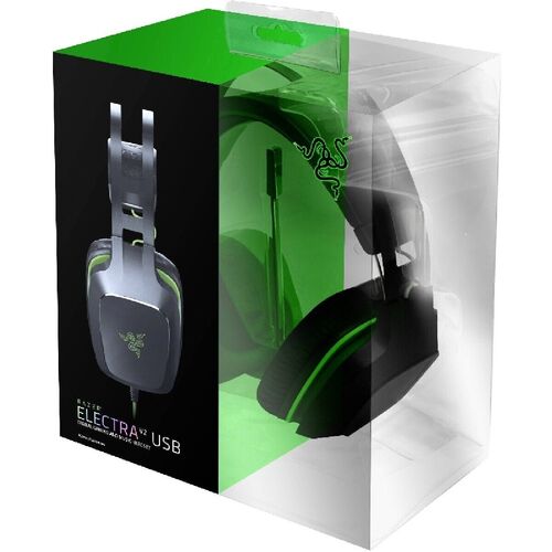 Razer Electra V2 USB Digital Gaming and Music Headset, Black