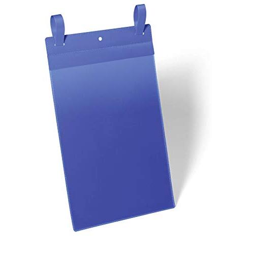 Durable Logistics Pockets with Binders, A4, Portrait, Pack of 50