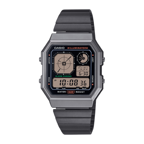 Casio A130WEGG-1A Black Digital Watch