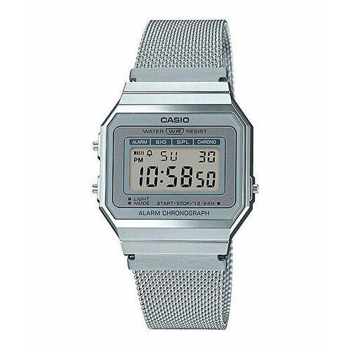 Casio A700WM-7A Digital Unisex Watch Retro Stainless Steel LED A700 AU Stock