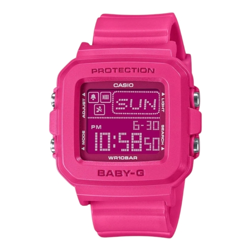 Casio Baby G BGD10K 4D Pink Digital Watch 100M Water Alarm Stopwatch Y2K
