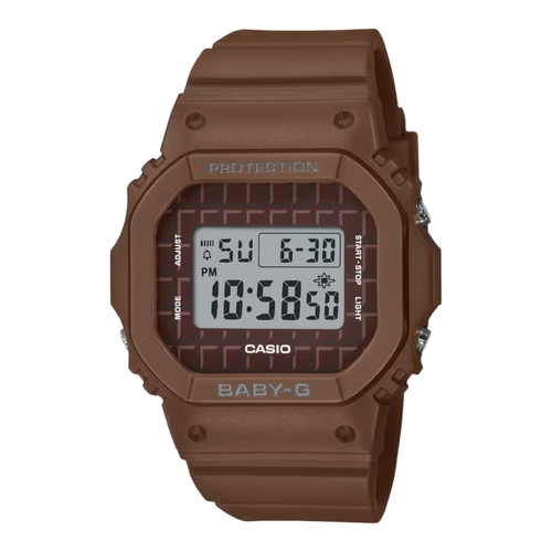 Casio BABY-G BGD-565USW-5 Womens Light Brown Chocolate Digital Resin Watch