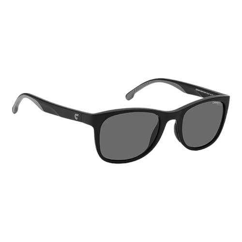 Carrera Mens Sunglasses 8054/S Matte Black Grey Polarised 52mm Square Frame