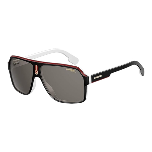 Carrera 1001/S 080S/M9 Unisex Sunglasses Black Grey Lens 62mm Navigator