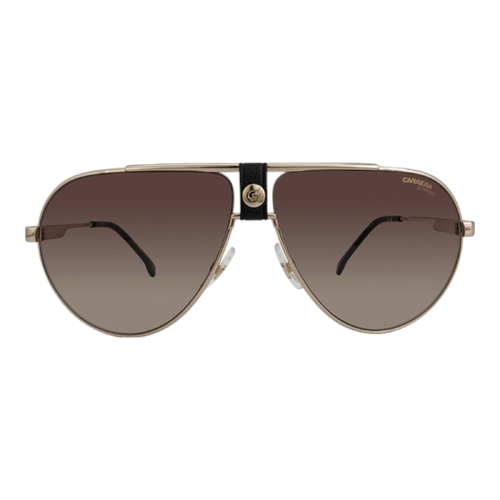 Carrera 1033/S 0J5G/HA Unisex Sunglasses Gold Frame Brown Lens 63mm Pilot Style