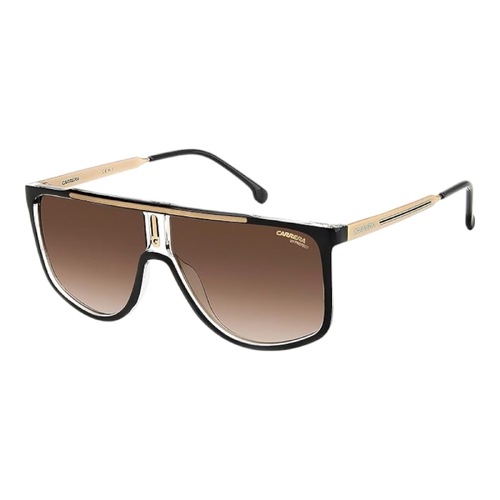Carrera Mens 1056/S 2M2/HA Black Frame Brown Gradient Lens 61mm Pilot Shape
