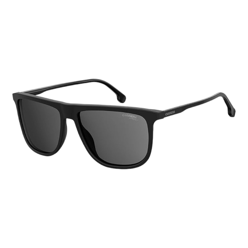 Carrera Mens 218S 003IR Matte Black Frame Grey Lens 58mm Pilot Full Rim Shape